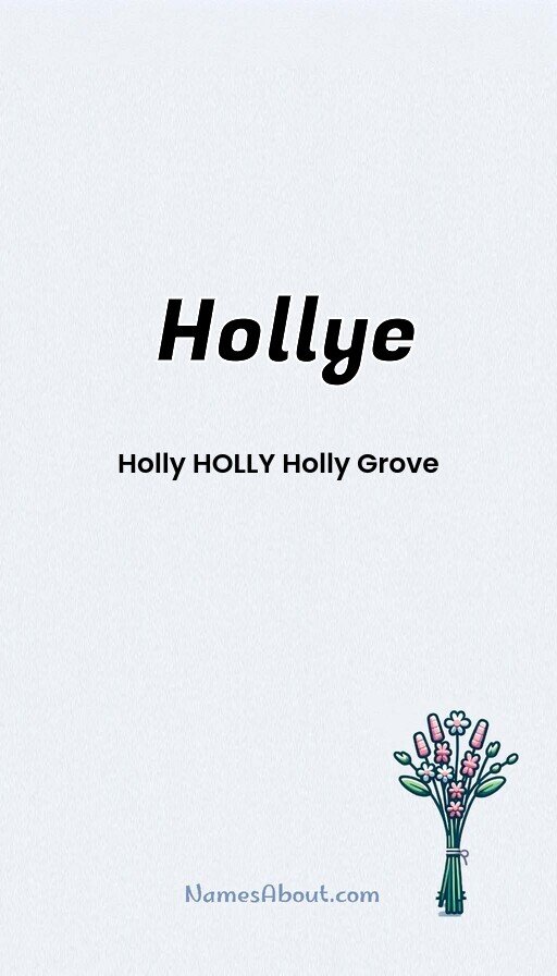 Meaning of Hollye