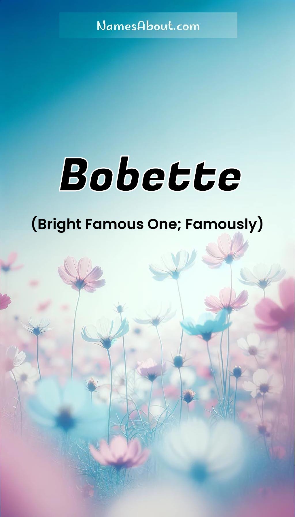 Bobette name and meaning