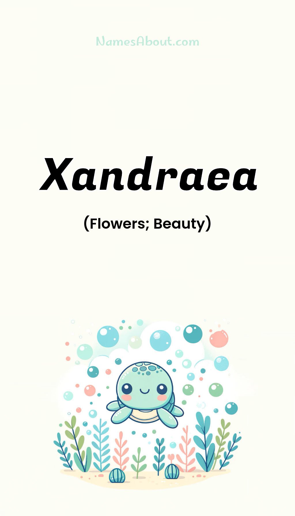 Xandraea name and meaning