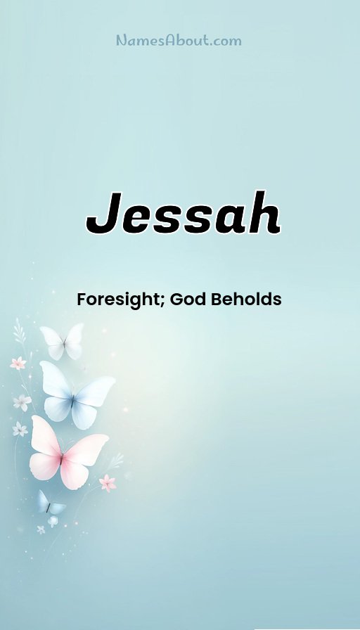 Meaning of Jessah