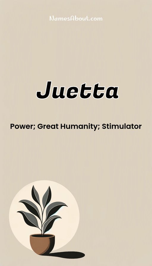 Meaning of Juetta