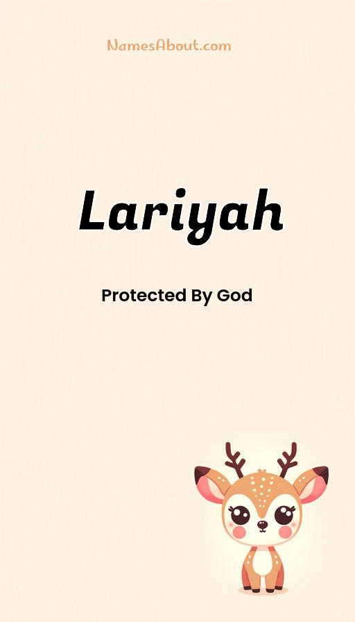 Illustration of Lariyah