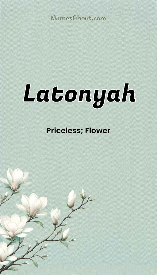 Meaning of Latonyah