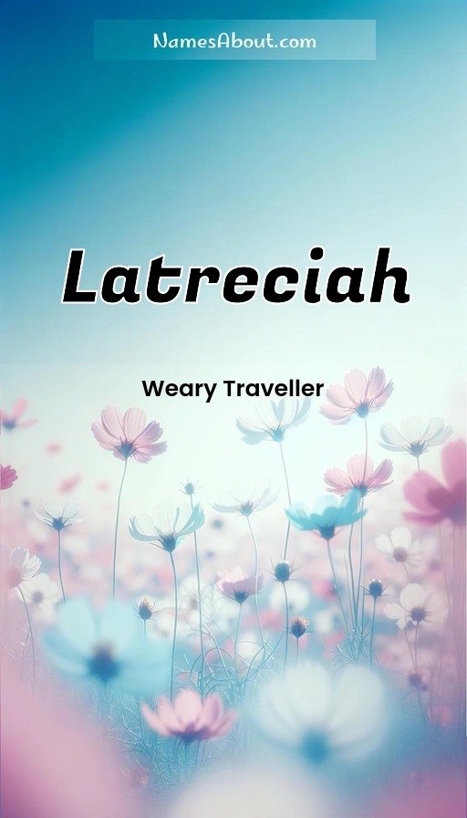 Meaning of Latreciah