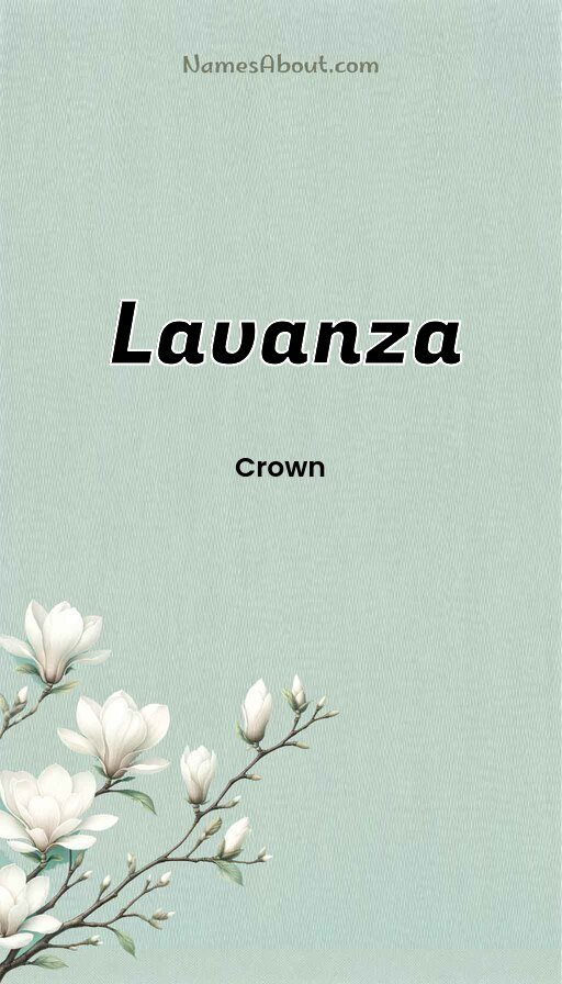 Meaning of Lavanza