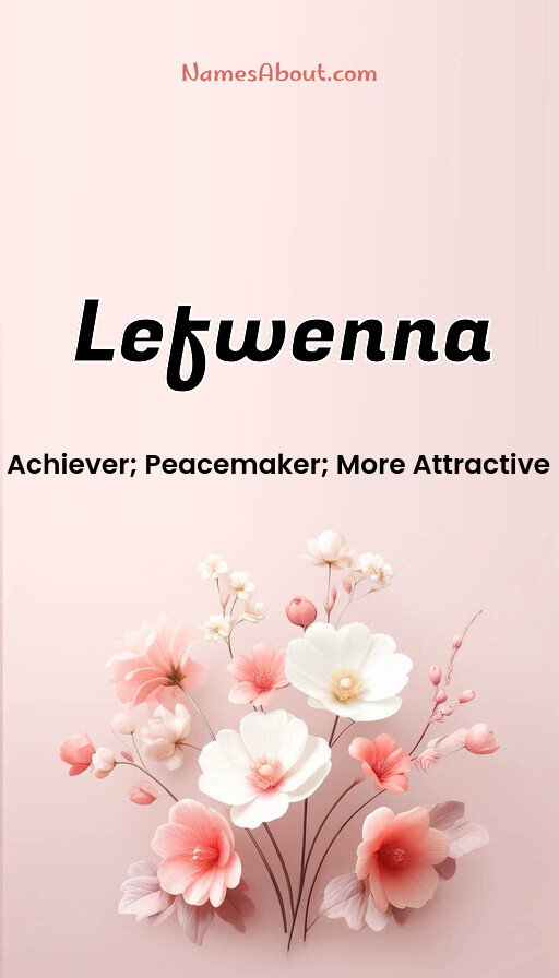 Meaning of Lefwenna
