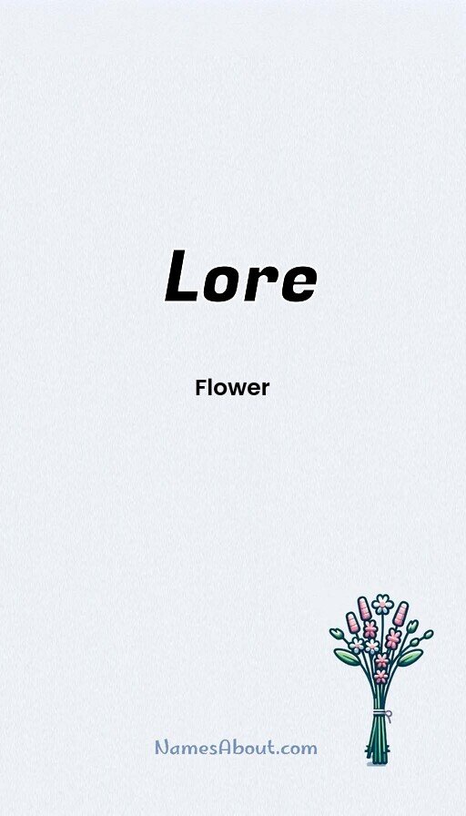 Meaning of Lore