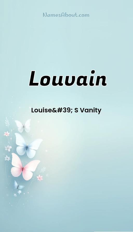 Illustration of Louvain