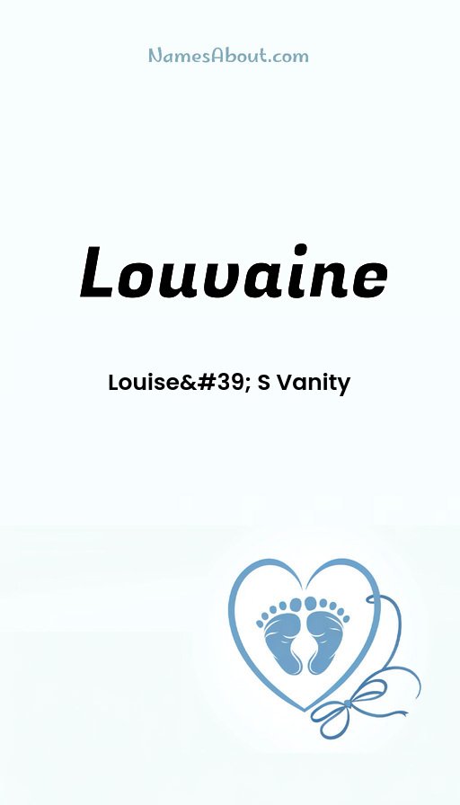 Meaning of Louvaine