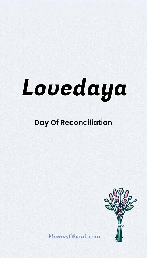 Meaning of Lovedaya