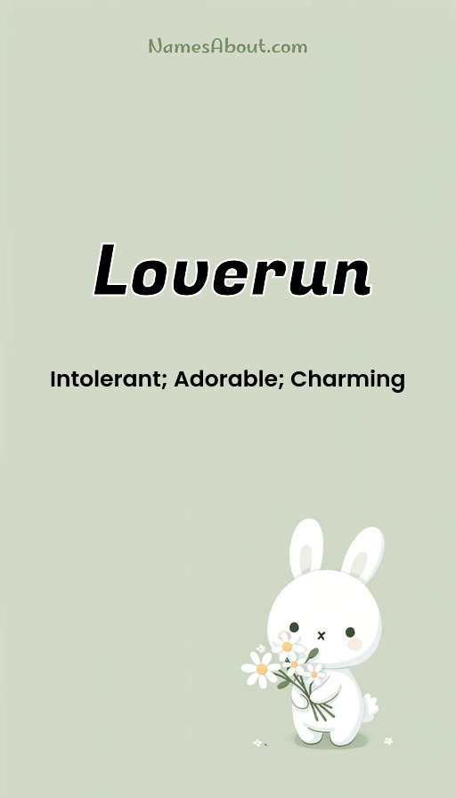 Meaning of Loverun