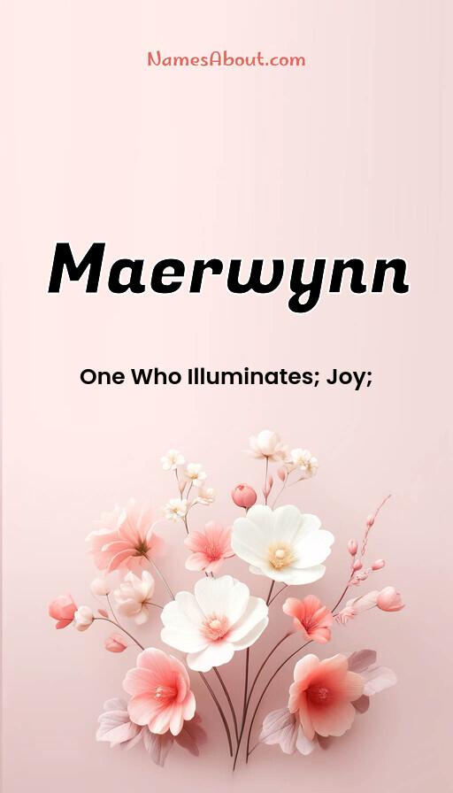 Maerwynn name and meaning