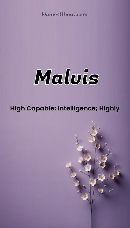 Meaning of Malvis