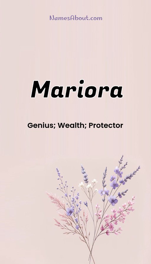 Meaning of Mariora