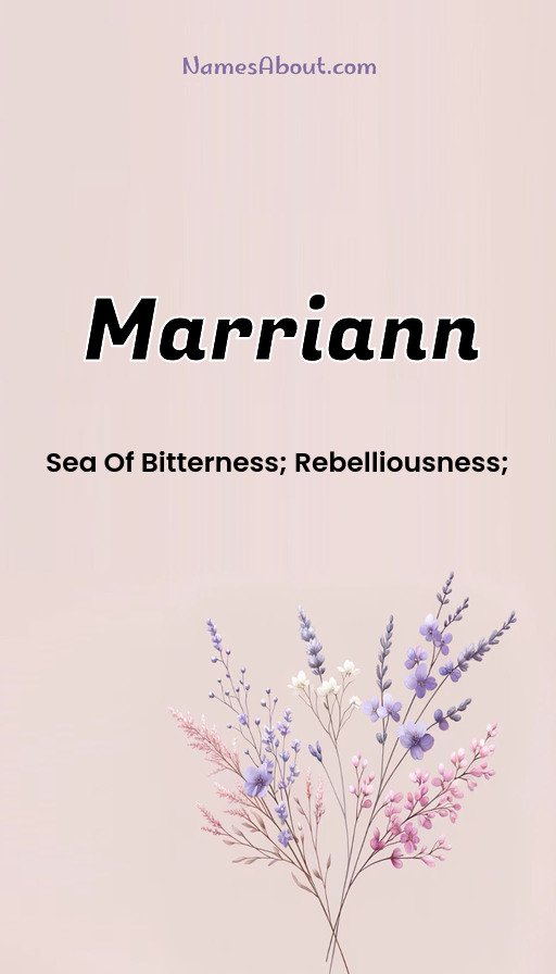 Meaning of Marriann