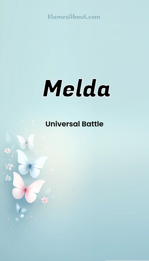 Meaning of Melda