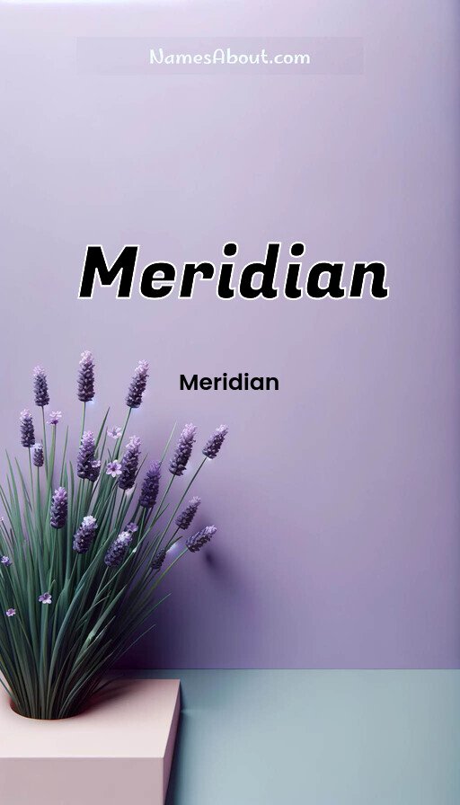 Meaning of Meridian