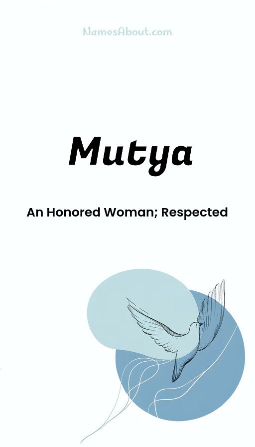 Meaning of Mutya