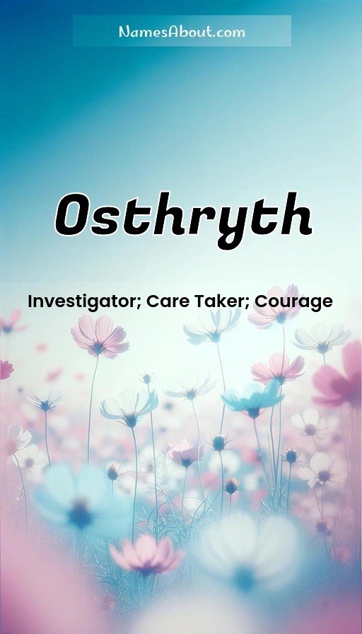 Meaning of Osthryth