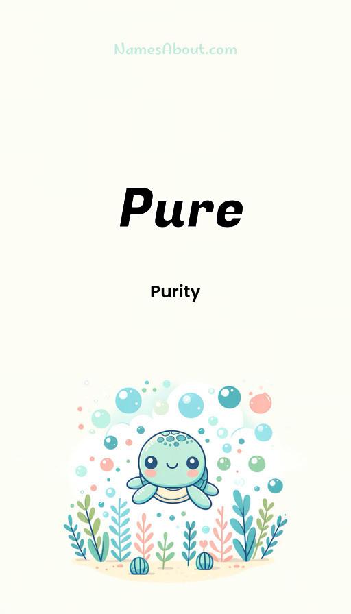 Illustration of Pure