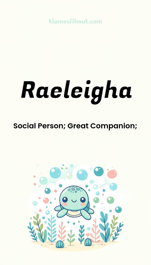 Meaning of Raeleigha