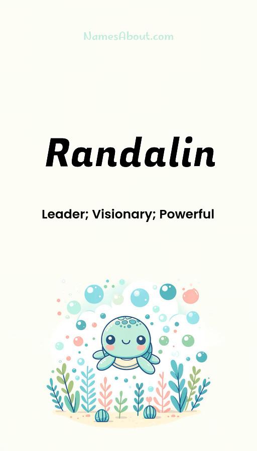 Randalin name and meaning