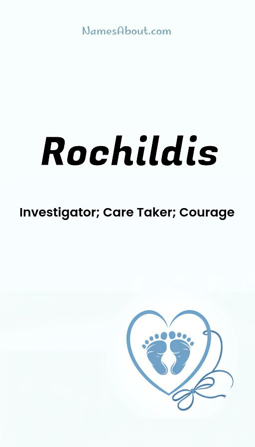 Meaning of Rochildis