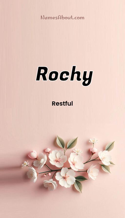 Rochy name and meaning