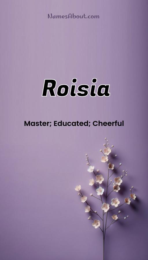 Illustration of Roisia