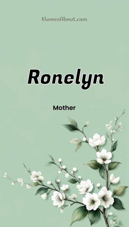 Meaning of Ronelyn