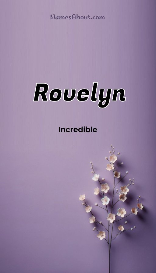 Meaning of Rovelyn