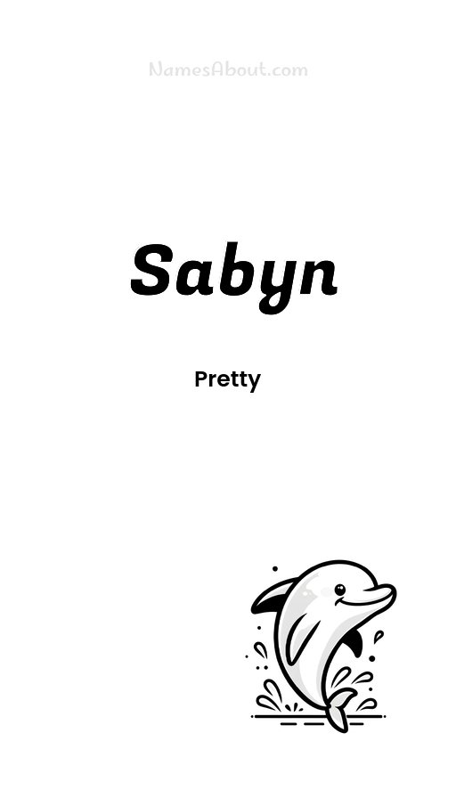 Meaning of Sabyn