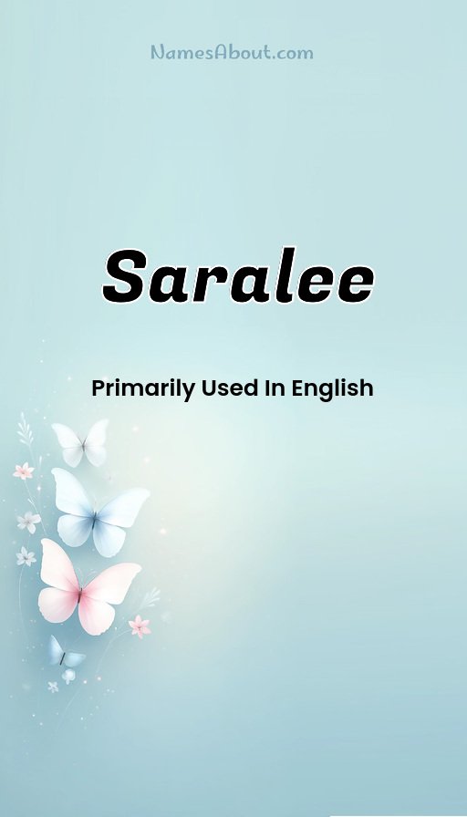 Meaning of Saralee