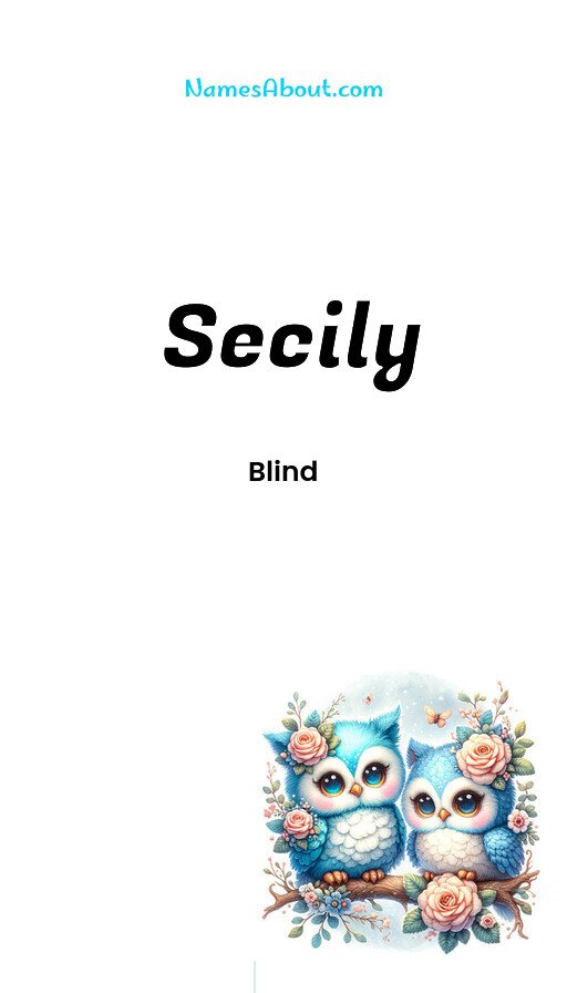 Meaning of Secily