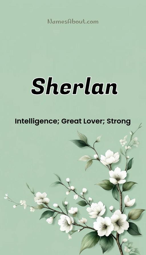 Sherlan name and meaning