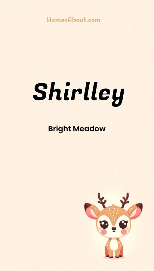 Shirlley name and meaning