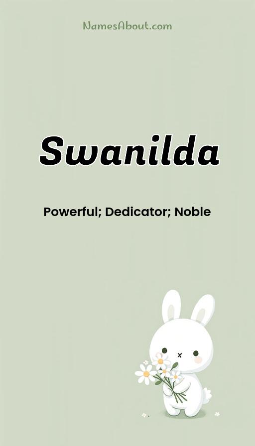 Swanilda name and meaning