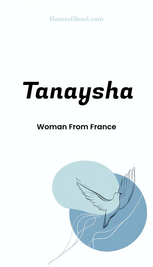 Tanaysha name and meaning