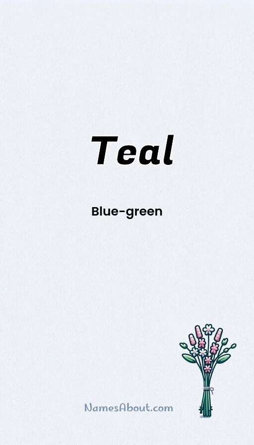 Meaning of Teal