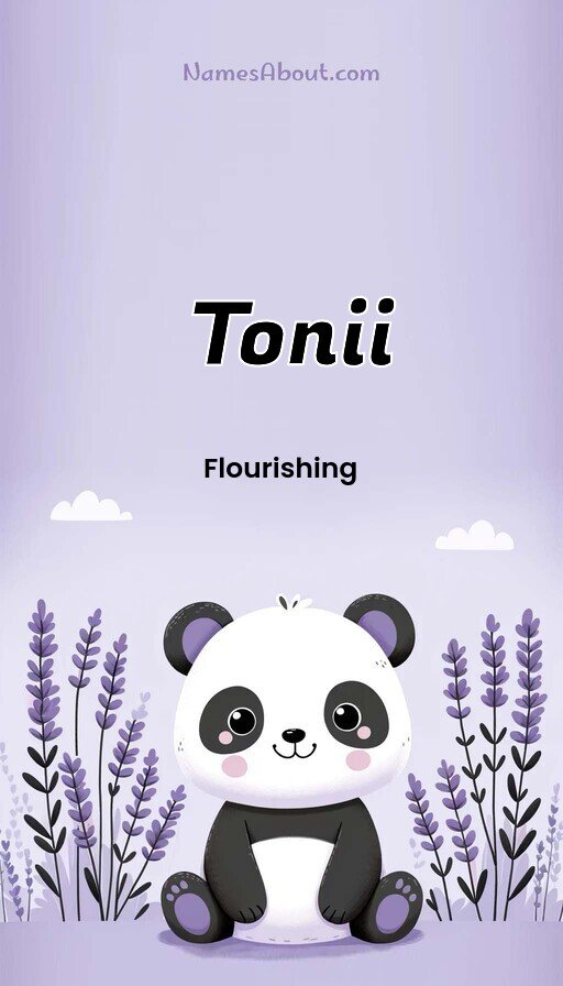 Meaning of Tonii