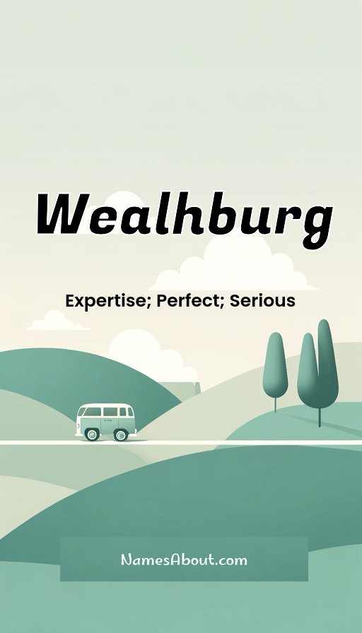 Meaning of Wealhburg