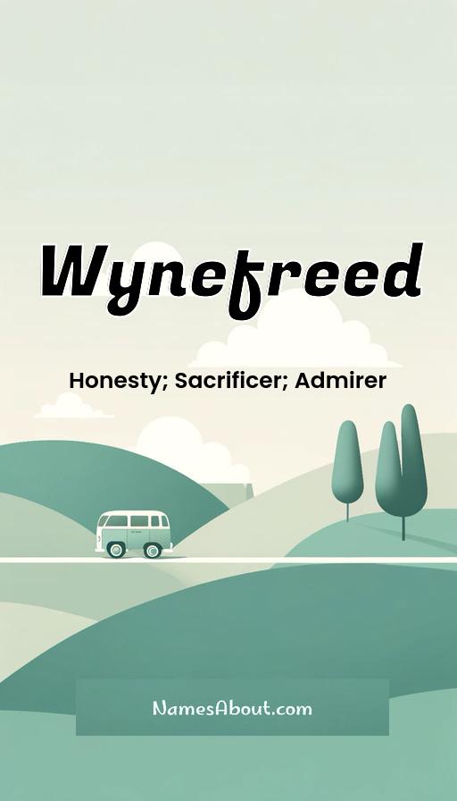 Wynefreed name and meaning