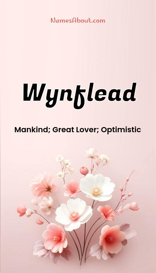 Wynflead name and meaning