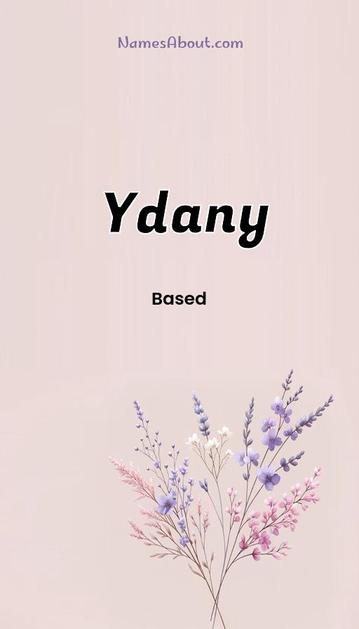 Ydany name and meaning