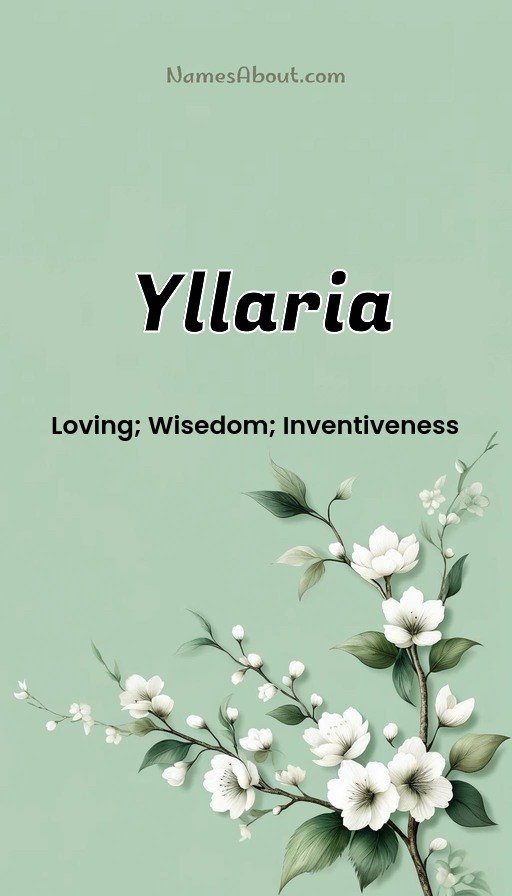 Meaning of Yllaria