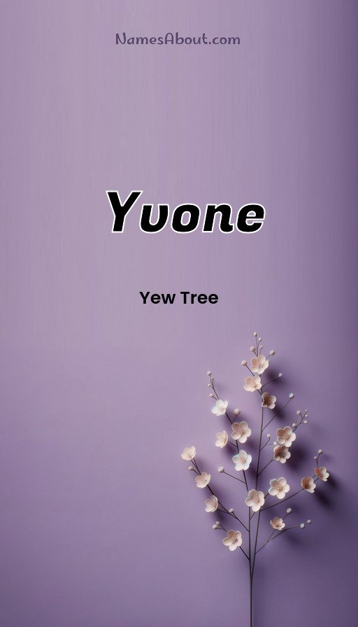Meaning of Yvone
