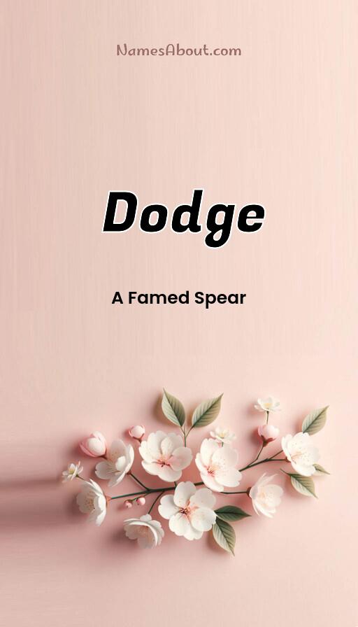 Meaning of Dodge