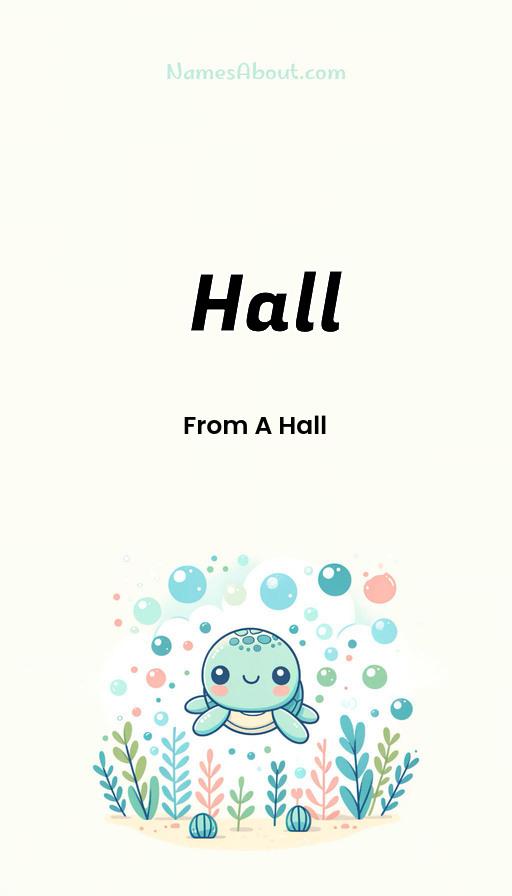 Illustration of Hall