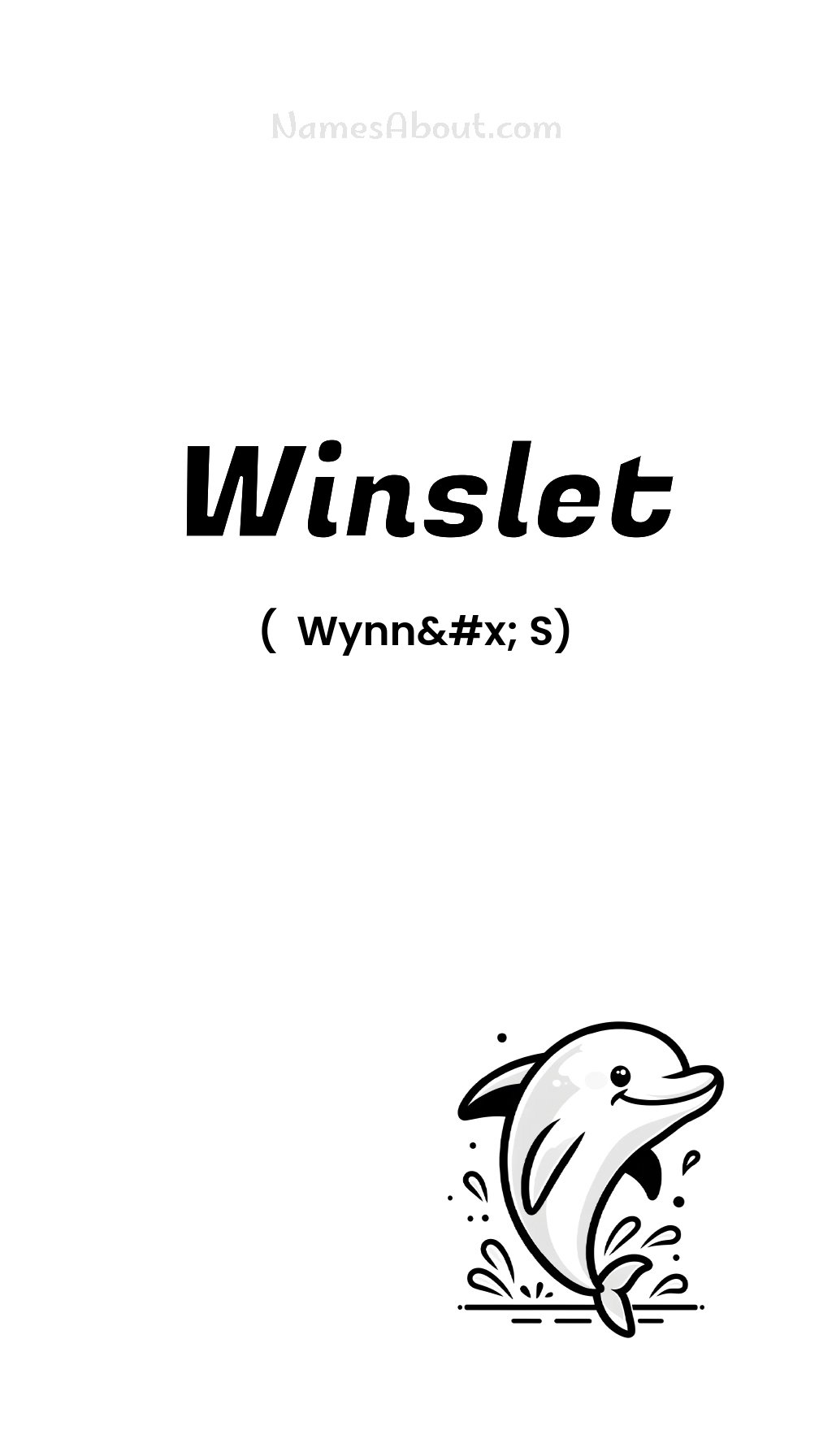 Winslet name and meaning