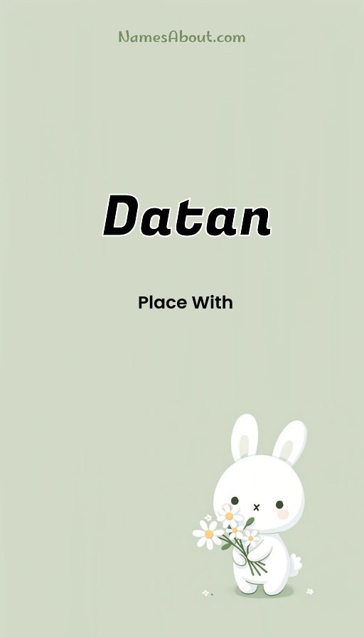 Meaning of Datan